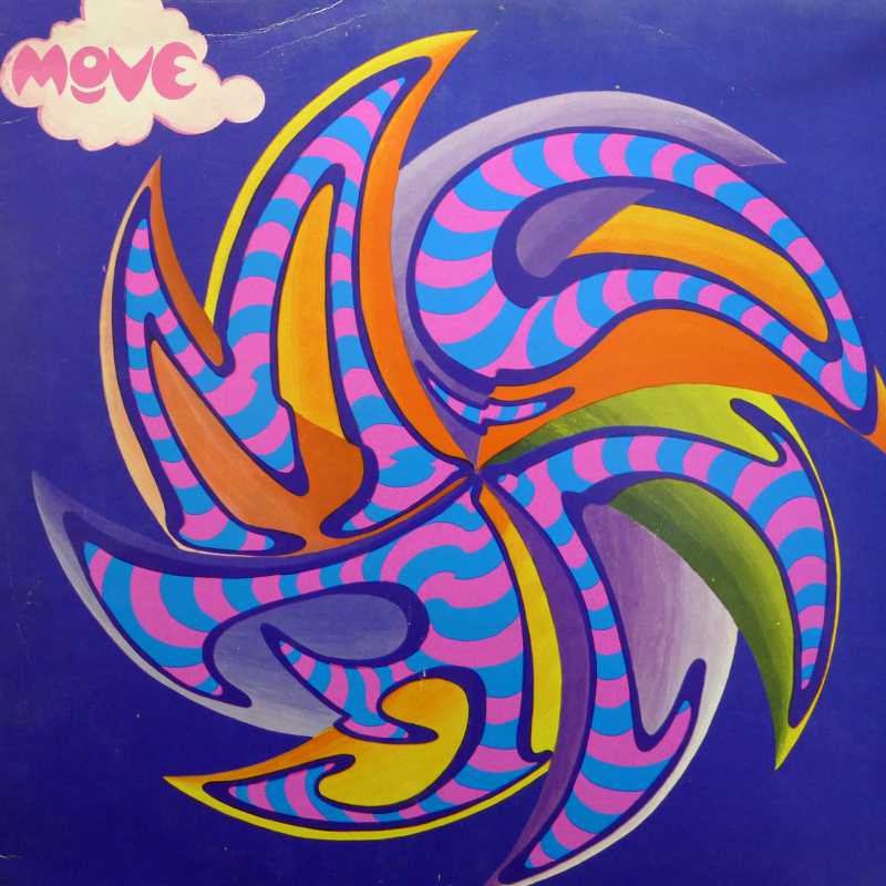 The  Move,  Move, LP 1968 Scandinavia, Polydor, płyta winylowa