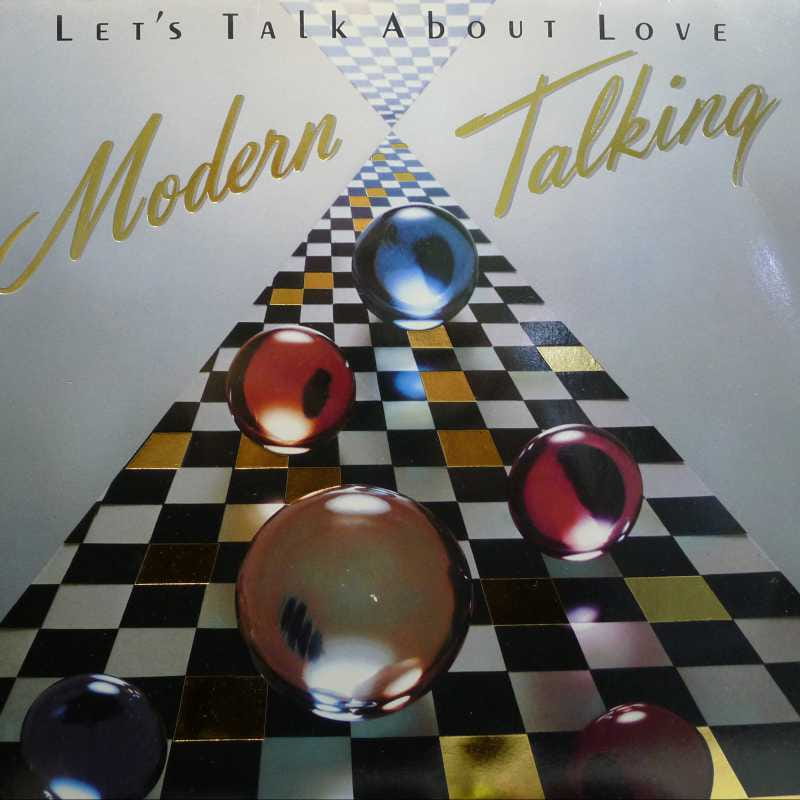 Modern Talking, Let's Talk About Love,  The 2nd Album LP 1985 Sweden Mega Records, płyta winylowa