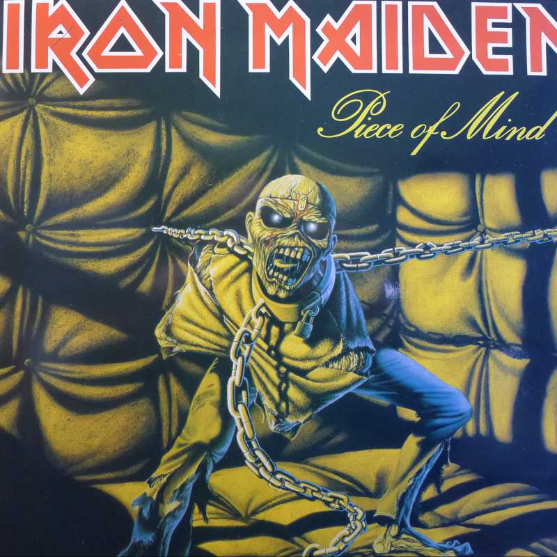 Iron Maiden, Piece of Mind LP 1983 EU, EMI, płyta winylowa