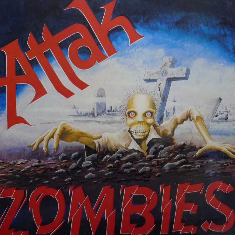 Attak, Zombies, LP 1983 Holland, No Future Records, płyta winylowa