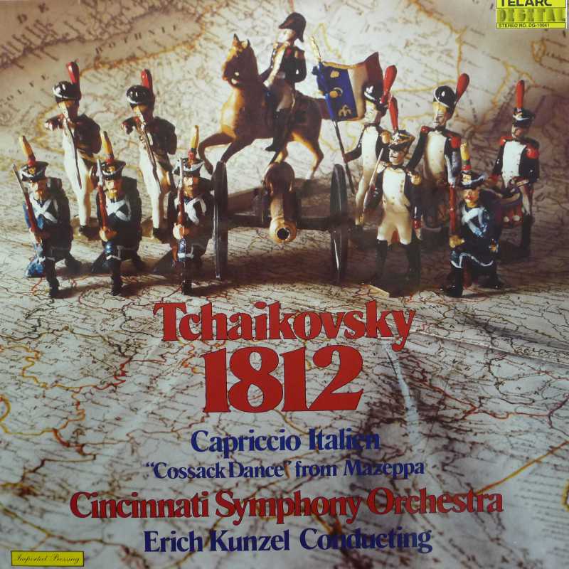 Tchaikovsky 1812, Erich Kunzel, LP 1979 Germany, Telarc, płyta winylowa