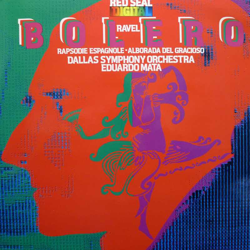 Ravel, Bolero, Eduardo Mata, LP 1980 Germany, RCA, płyta winylowa 