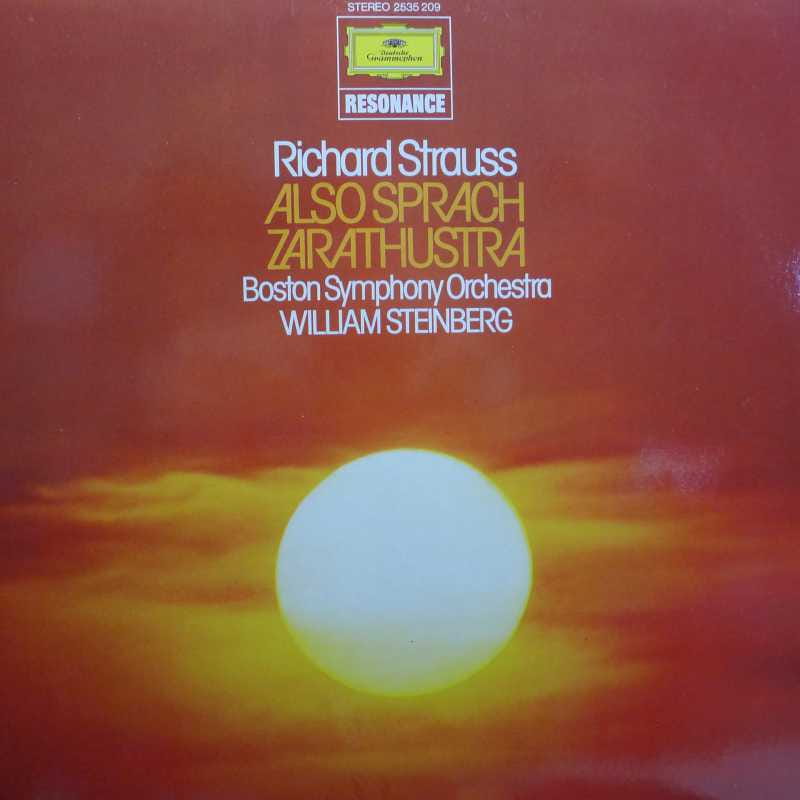 Richard Strauss, Also Sprach Zarathustra, William Steinberg, LP 1976 Germany, Deutsche Grammophon, płyta winylowa