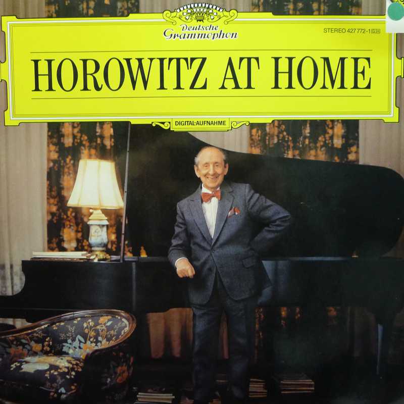 Horowitz at Home, LP 1989 Germany, Deutsche Grammophon, płyta winylowa 