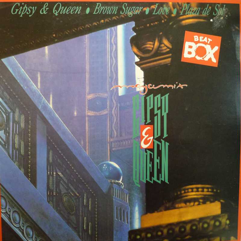 Gipsy And Queen, Megamix, 12" 45rpm 1989, Sweden, Beat Box, płyta winylowa, italo disco