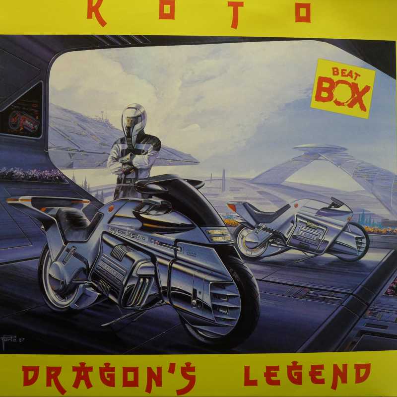 Koto,  Dragon's Legend, 12" 45rpm 1988, Sweden, Beat Box, płyta winylowa, italo disco   