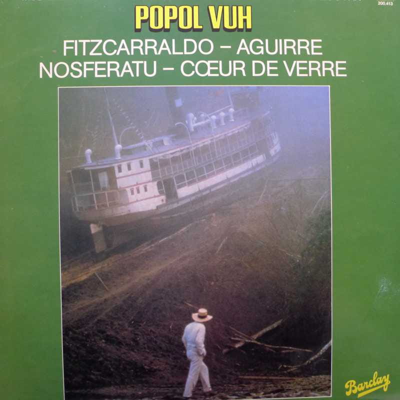 Musique Des Bandes Originales Des Films De Werner Herzog, Par Popol Vuh, Fitzcarraldo , Aguirre,  Nosferatu, Cœur De Verre, LP 1982 France, Barclay, płyta winylowa