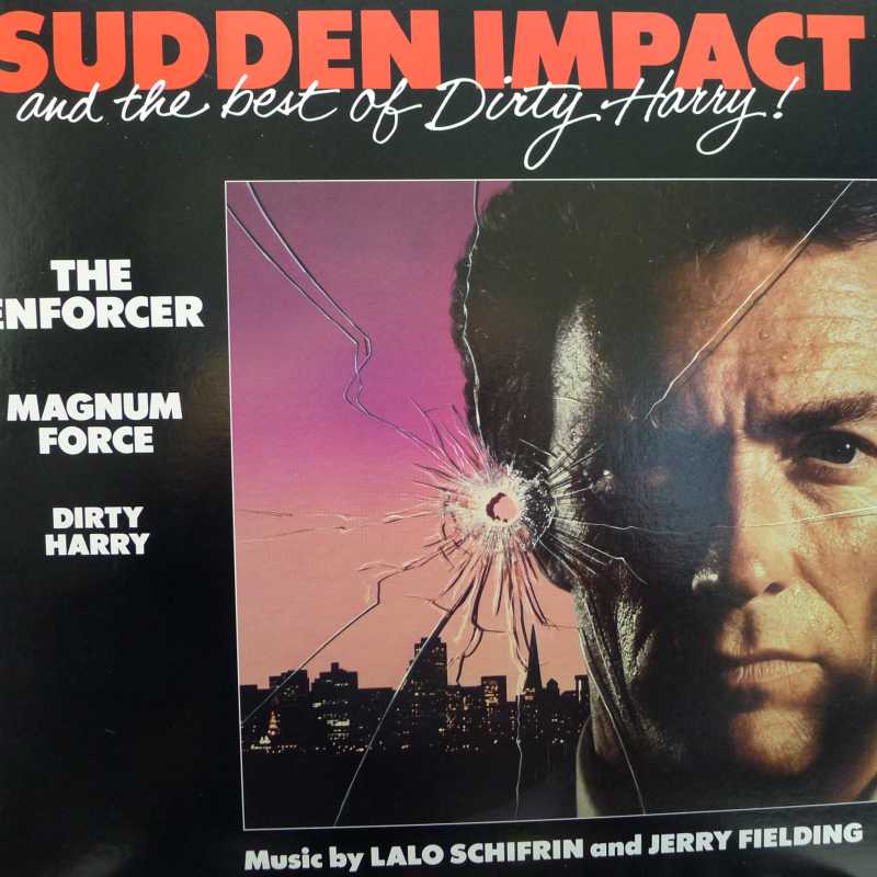 Lalo Schifrin, Jerry Fielding, Sudden Impact And The Best Of Dirty Harry!, LP 1983 US,  Viva, płyta winylowa