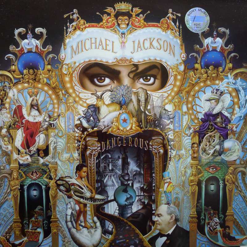 Michael Jackson, Dangerous 2LP  Holland 1991 Epic, płyta winylowa