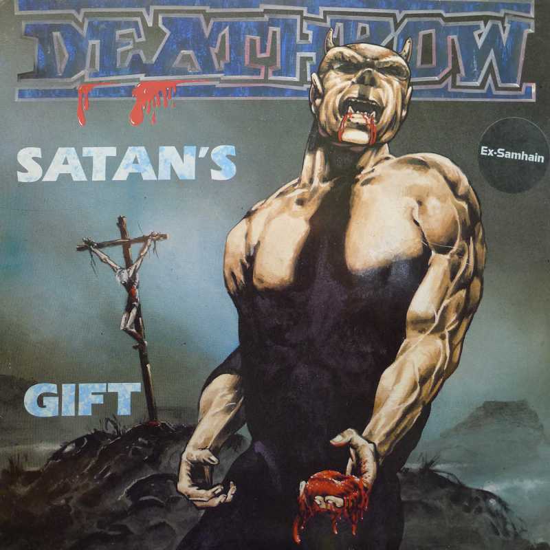 Deathrow, Satan's Gift, LP 1986 Germany, Noise International, płyta winylowa