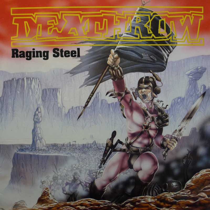Deathrow, Raging Steel, LP 1987 Germany, Noise International, płyta winylowa 