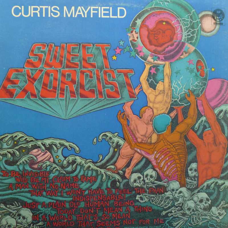 Curtis Mayfield, Sweet Exorcist, LP 1974 UK, Buddah Records, płyta winylowa