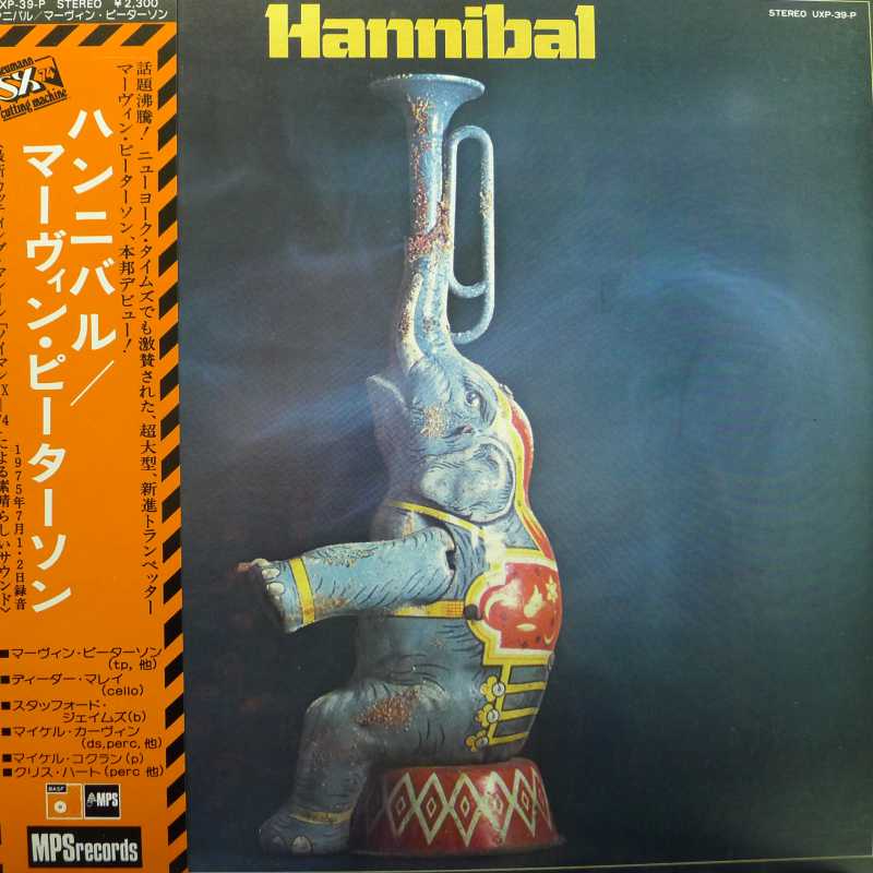 Hannibal and The Sunrise Orchestra, LP 1975 Japan, MPS Records/Basf. płyta winylowa
