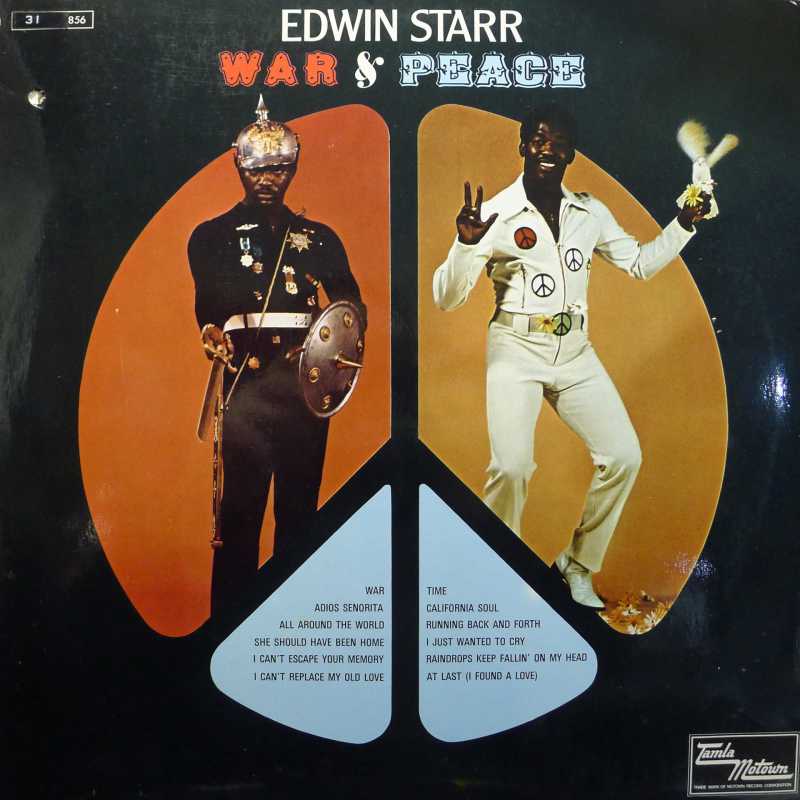Edwin Starr,  War And Peace LP 1970 Germany, Tamala Motown, płyta winylowa