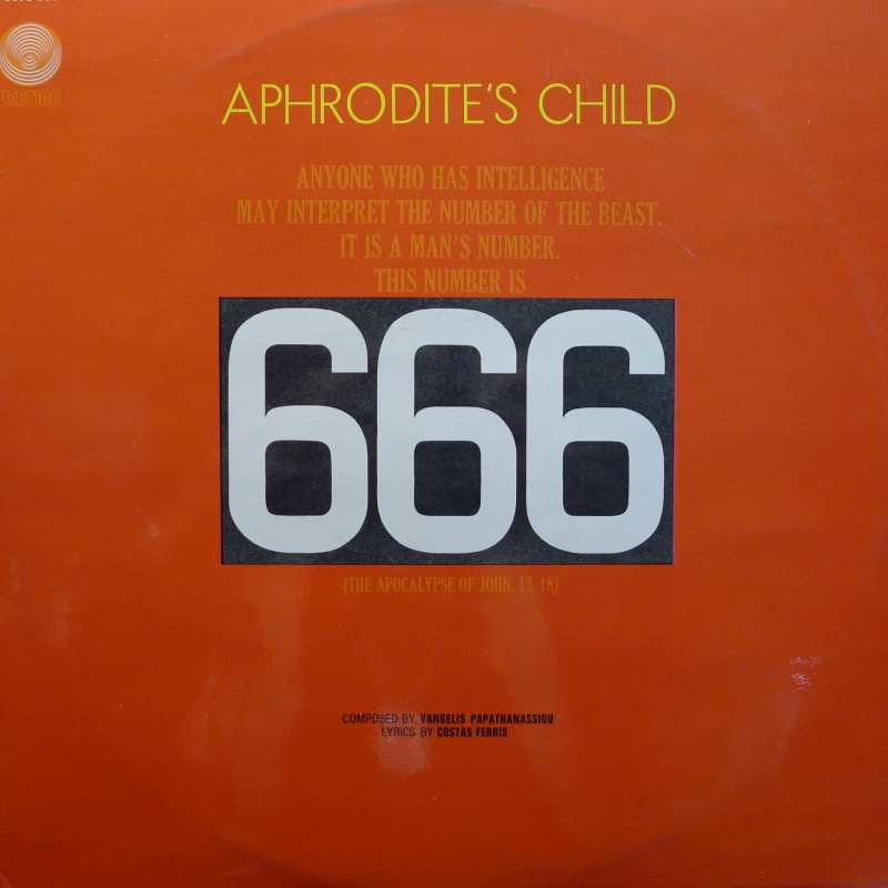 Aphrodite's Child, 666, / Vangelis, Roussos, Sideras, Koulouris/,  2LP 1974 Germany, płyta winyloiwa