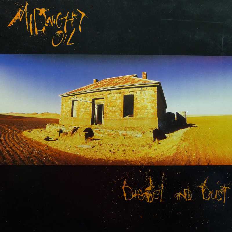 Midnight Oil, Diesel And Dust LP 1987 Holland, CBS, płyta winylowa