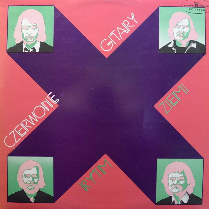 Czerwone Gitary, Rytm Ziemi, LP 1974 PL, Polskie Nagrania Muza, SX 1166, płyta winylowa