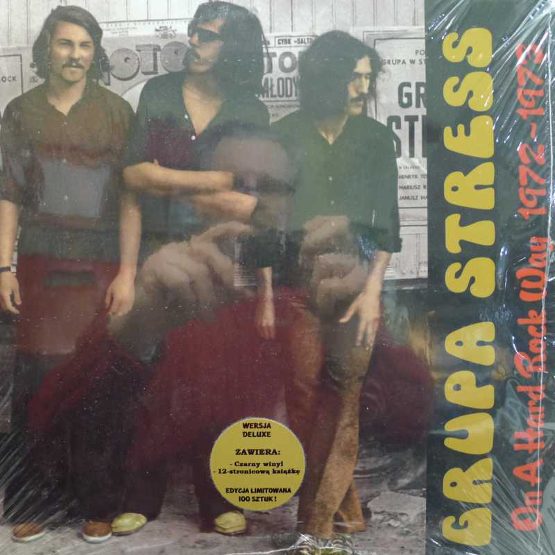 Grupa Stress, On A Hard Rock Way 1972-1973, LP 2017 PL, Kameleon Records, płyta winylowa, rare