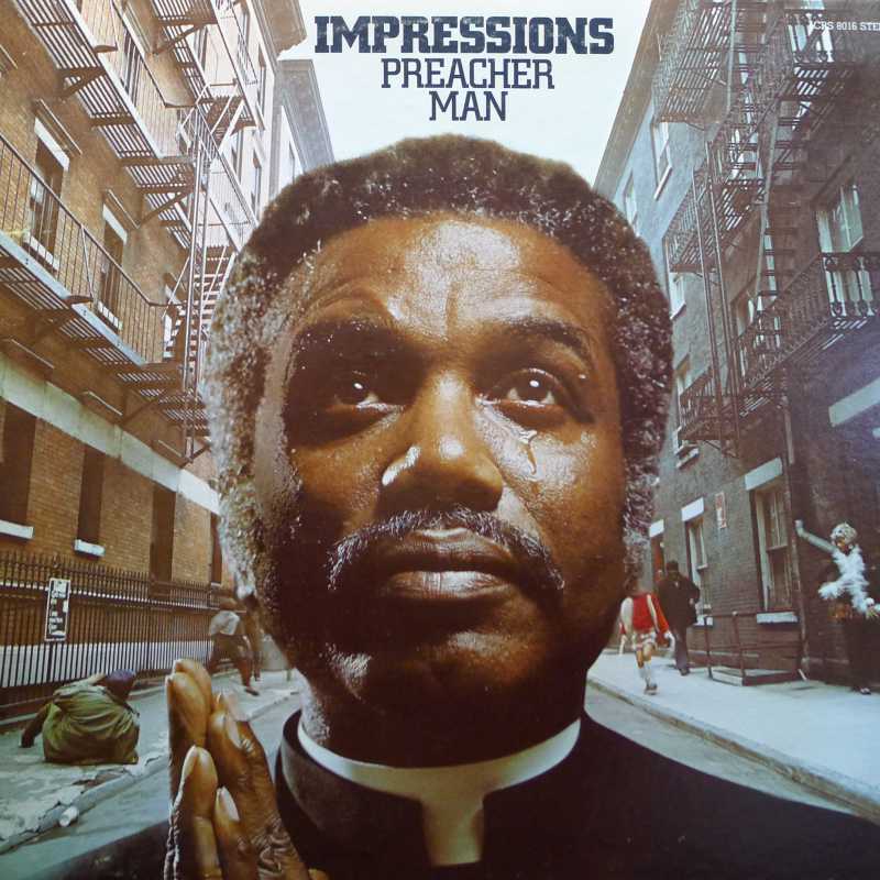Impressions, Preacher Man, LP 1973 US, Buddah Records, płyta winylowa