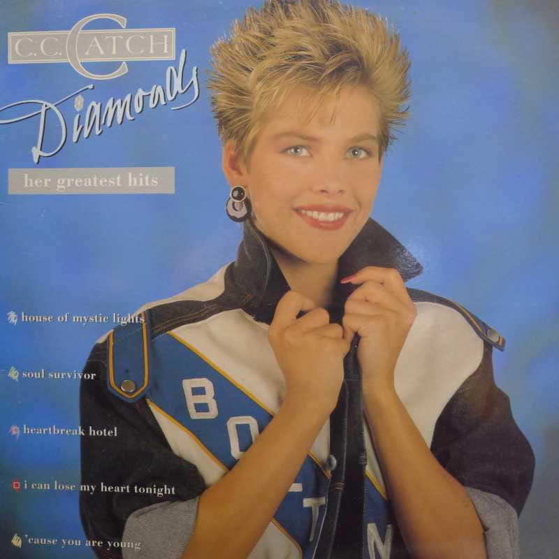 C.C. Catch, Diamonds, LP 1988 Germany, Spain, Hansa/Ariola, płyta winylowa