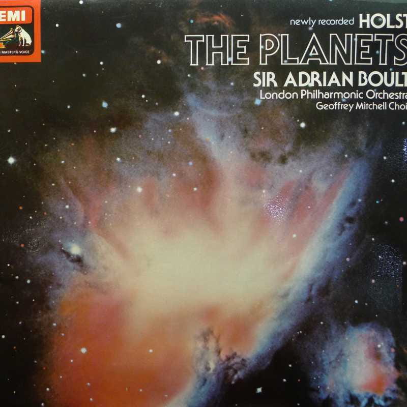Holst, The Planets, Sir Adrian Boult, LP 1979 UK, EMI/His Masters Voice, płyta winylowa
