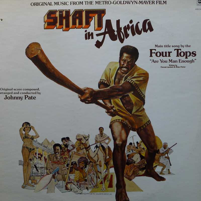 Johnny Pate, Shaft In Africa, LP 1973 US, abc Records, płyta winylowa