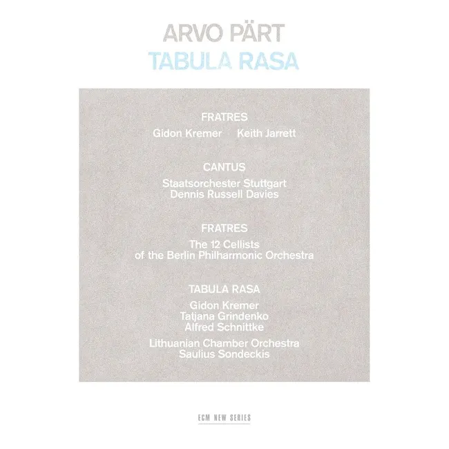 Arvo Part, Tabula Rasa LP Neo-Classical, nowa płyta winylowa