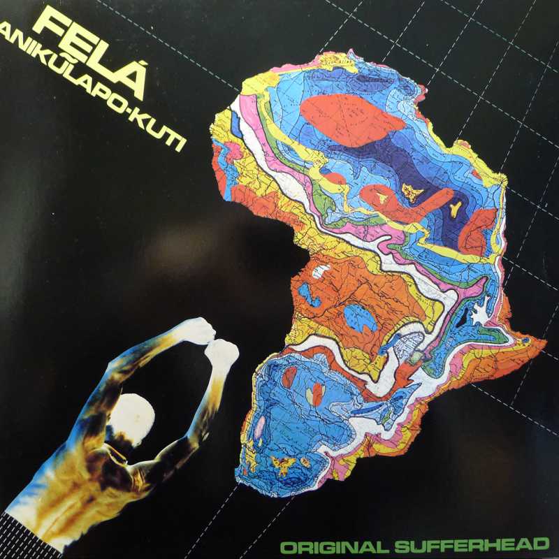 Fela Anikulapo Kuti, Original Sufferhead, LP 1982 Germany, Arista, płyta winylowa