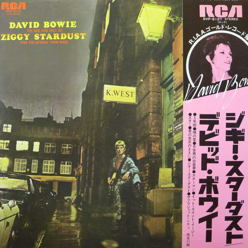 David Bowie, The Rise And Fall Of Ziggy Stardust And The Spiders From Mars LP 1976 Japan, RCA  International, płyta winylowa 