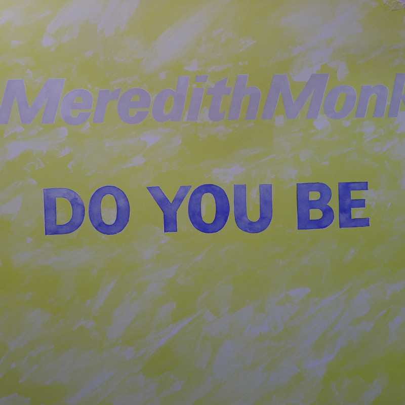 Meredith Monk, Do You Be, LP 1987 Germany, ECM, płyta winylowa