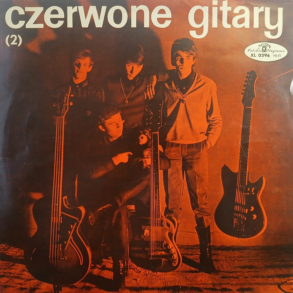 Czerwone Gitary, Czerwone Gitary LP 1967 PL Polskie Nagrania mono, płyta winylowa