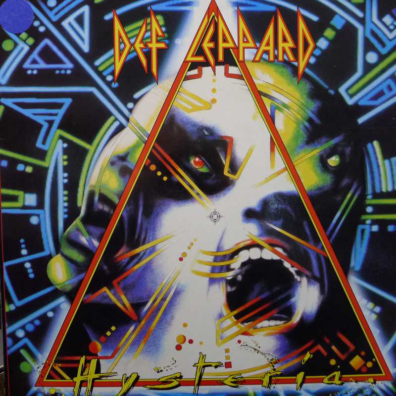 Def Leppard,  Hysteria,  LP 1987 Holland, Mercury  Phonogram, płyta winylowa