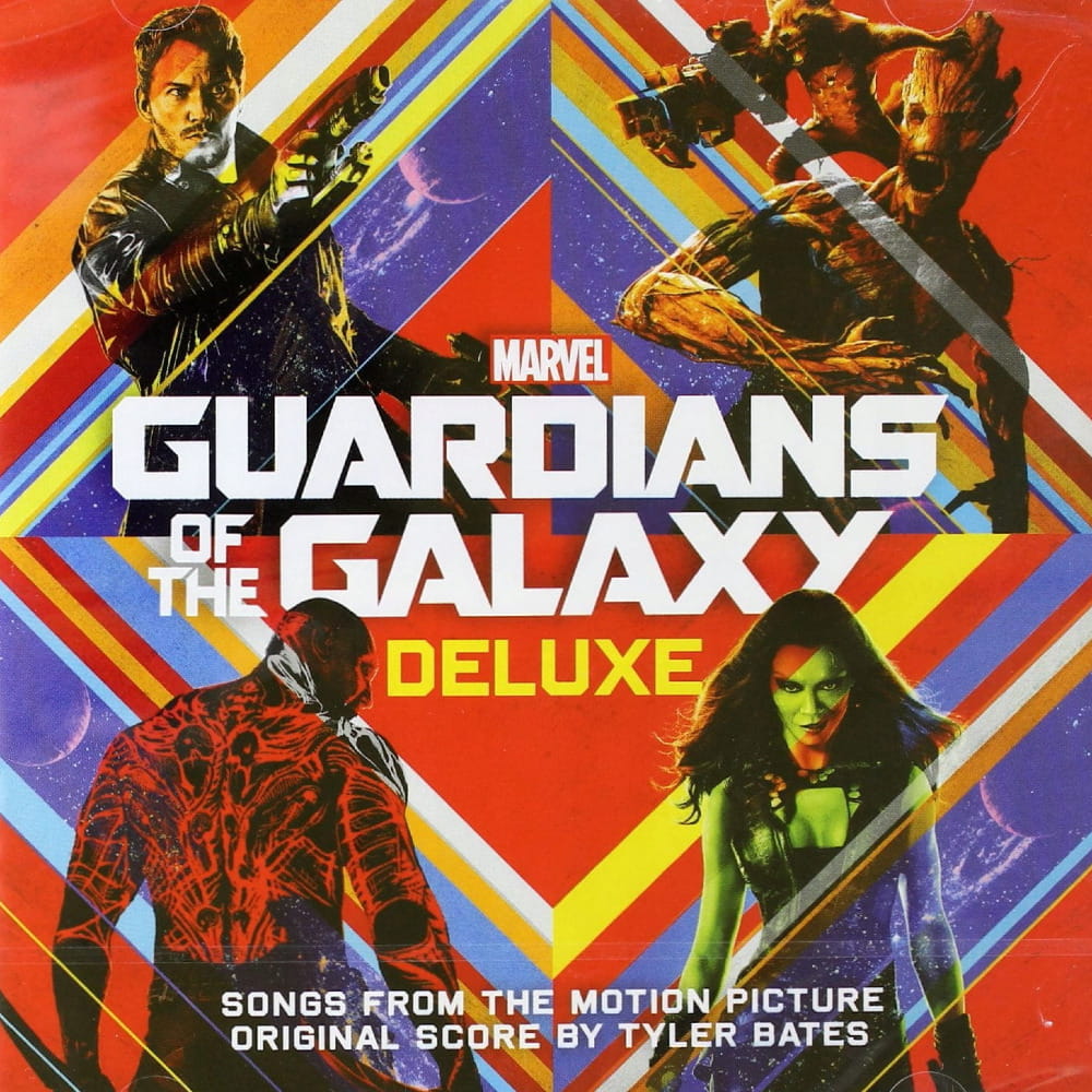 VA Guardians Of The Galaxy OST 2LP Red & Yellow