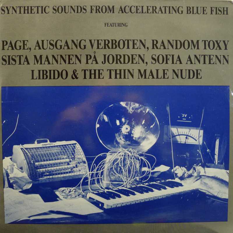 Various, Synthetic Sounds From Accelerating Blue Fish, LP 1988 Sweden,  Accelerating  Blue Fish, płyta winylowa