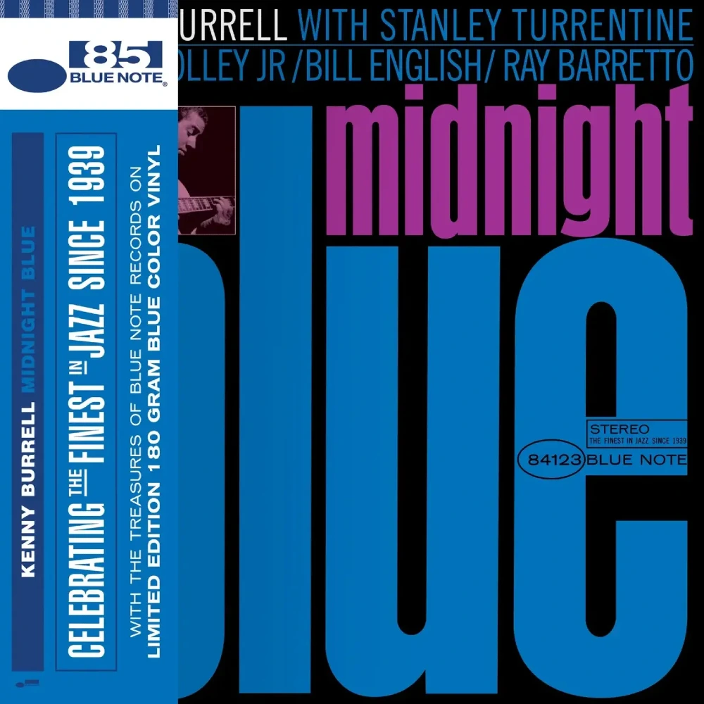 Kenny Burrell, Midnight Blue LP Kolorowy winyl
