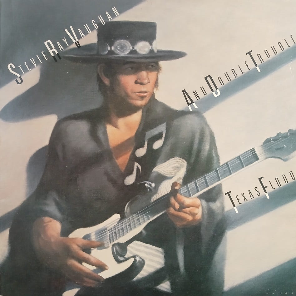 Stevie Ray Vaughan & Double Trouble, Texas Flood LP 1983 Holland,  Epic, płyta winylowa