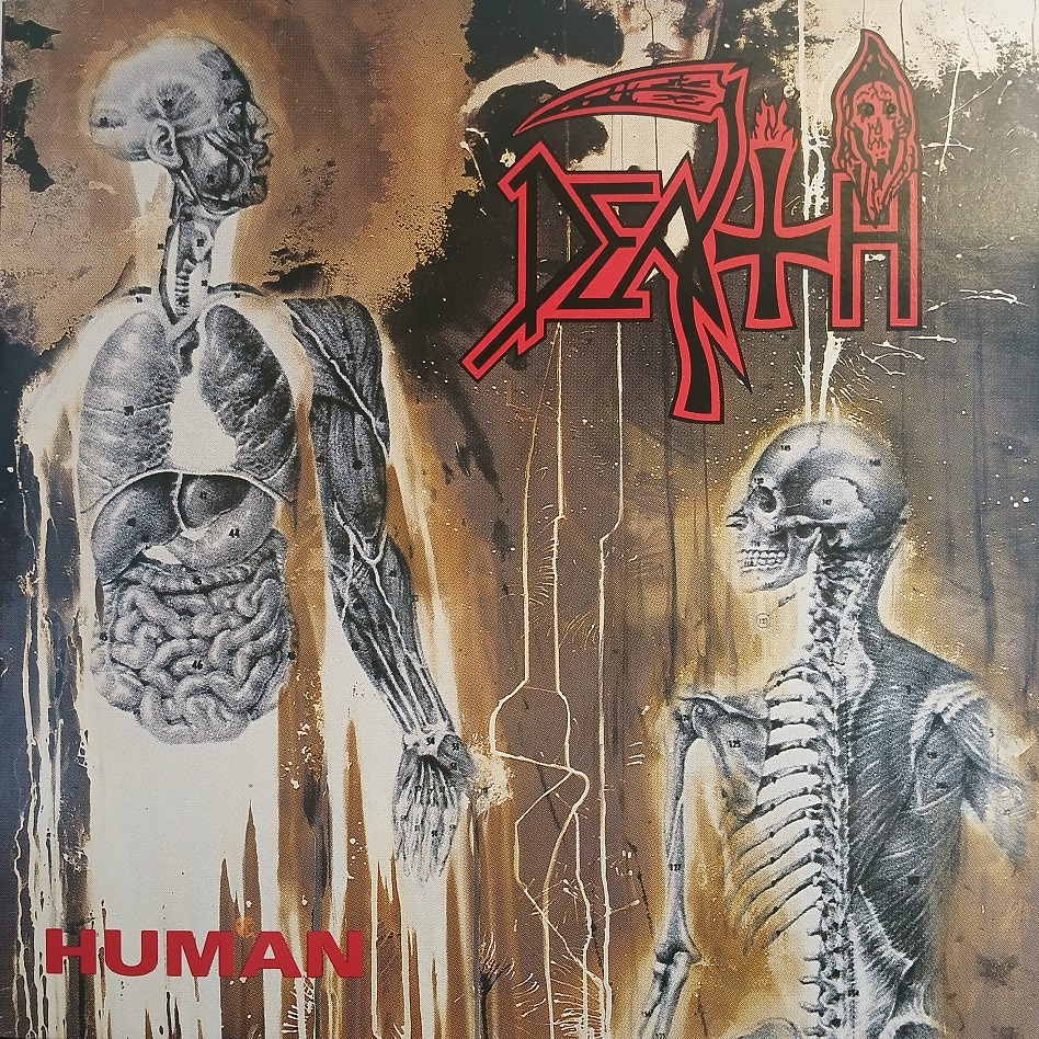 Death, Human LP EU 1991 insert