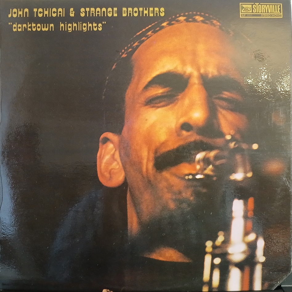 John Tchicai & Strange Brothers, Darktown Highlights LP Denmark 1977, płyta winylowa jazz