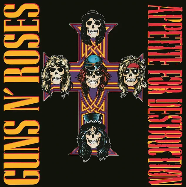 Guns N' Roses, Appetite For Destruction LTD 2LP Hologram