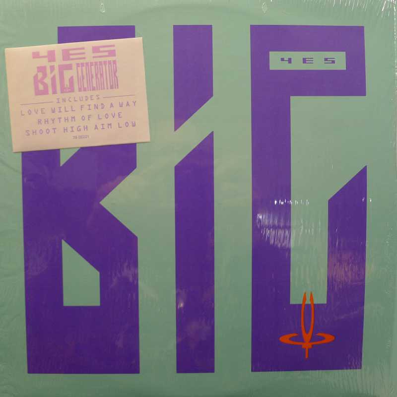 Yes, Big Generator, LP 1987 Canada, Atco, płyta winylowa