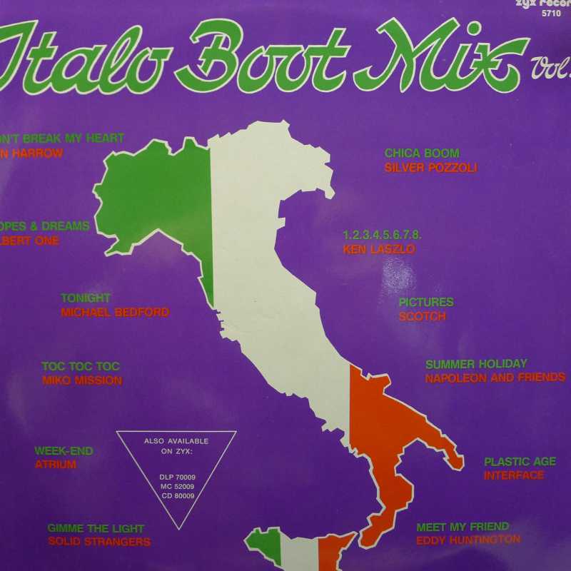 Italo Boot Mix Vol. 9, LP 1987 Germany, Zyx Records, płyta winylowa, italo disco 