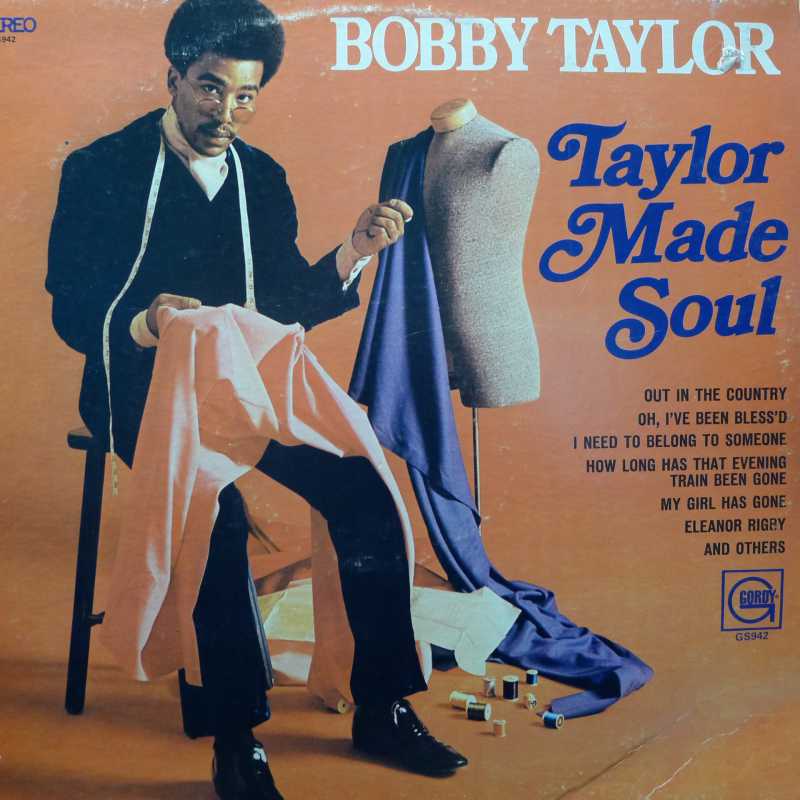 Bobby Taylor, Taylor Made Soul, LP 1969 Canada, Tamla Motown, płyta winylowa