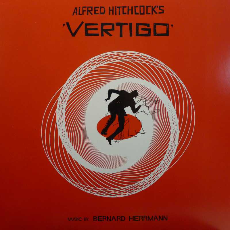 Alfred Hitchcocks, Vertigo (Original Motion Picture Soundtrack), LP 2014 EU,  Doxy Cinematic, płyta winylowa