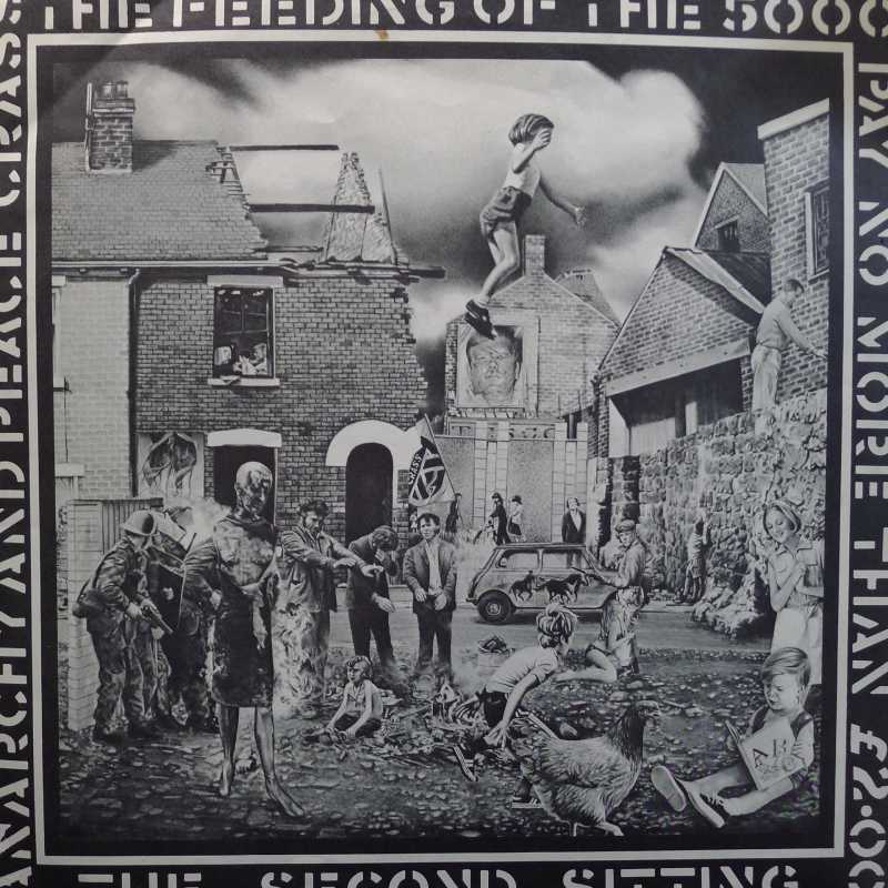 Crass, The Feeding Of The 5000 (The Second Sitting), 12" 45rpm 1981 UK, Crass Records, płyta winylowa