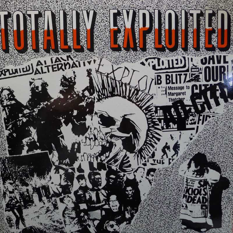 The Exploited, Totally Exploited, LP 1984 UK, Dojo, płyta winylowa