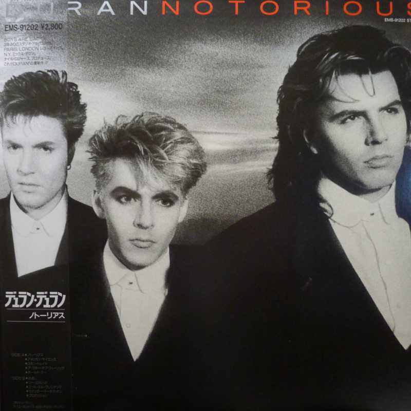 Duran Duran, Notorious, LP 1986 Japan, EMI, płyta winylowa