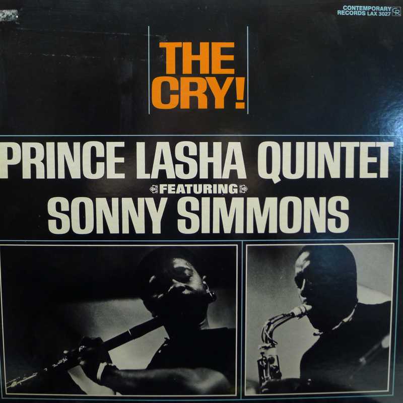 Prince Lasha Quintet featuring Sonny Simmons, The Cry!, LP 1975 Japan,  Contenporary Records, płyta winylowa