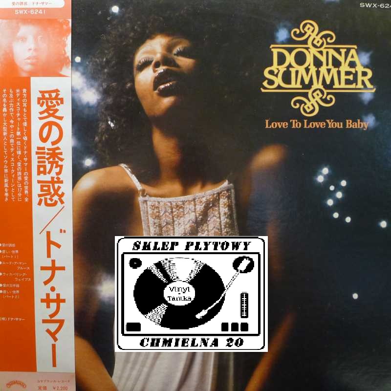 Donna Summer,  Love To Love You Baby, LP 1977 Japan, Casablanca, płyta winylowa