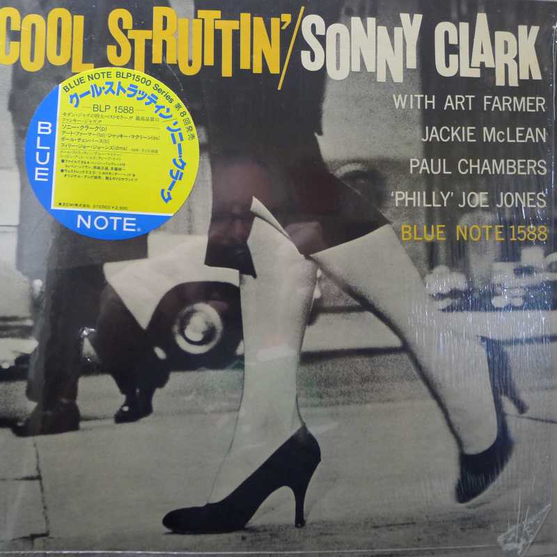 Sonny Clark, Cool Struttin', LP 1984 Japan, Blue Note, płyta winylowa