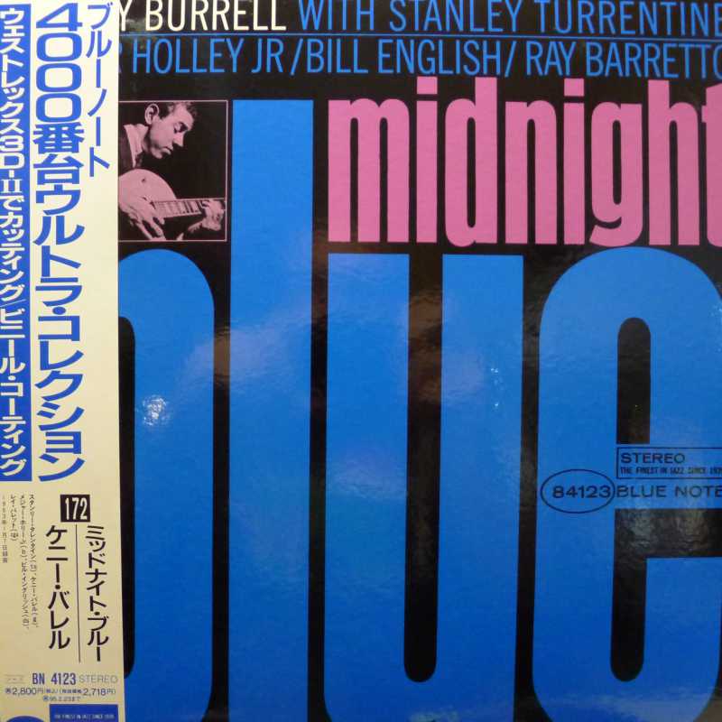 Kenny Burrell, Midnight Blue, LP  1993 Japan, Blue Note, płyta winylowa